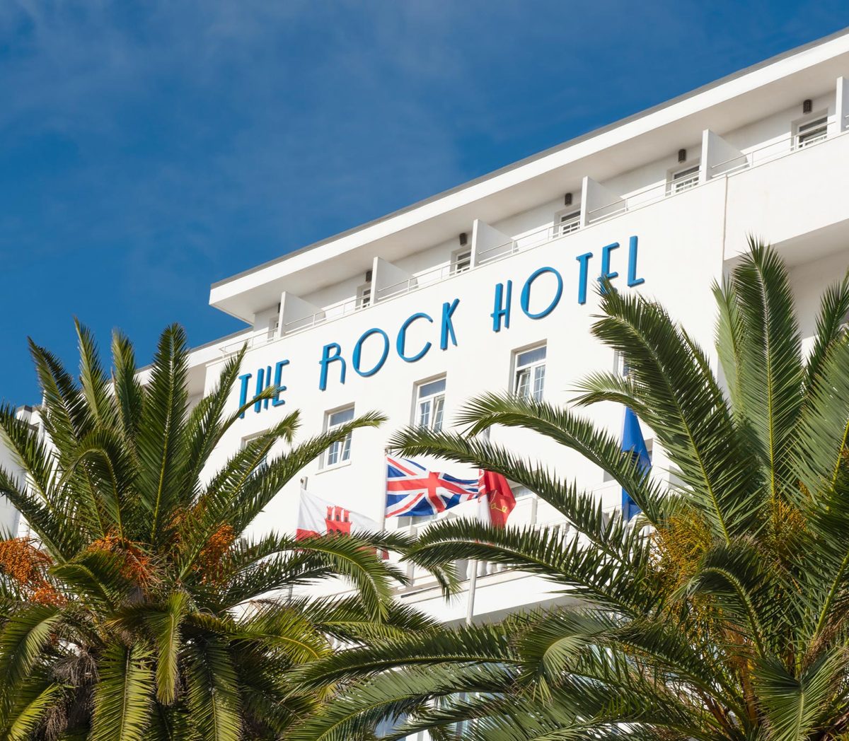 The Rock Hotel Gibraltar Facade